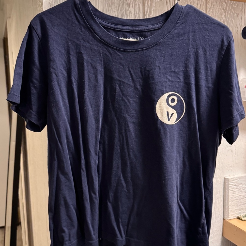 Outdoor Voices Dark Blue Short Sleeve Tee